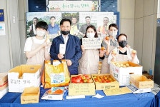 이동권 북구청장, 제로웨이스트 숍 친환경 농산물 판매장 방문