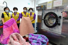 울산 범서적십자봉사회, 취약계층 사랑의 세탁봉사활동 실시