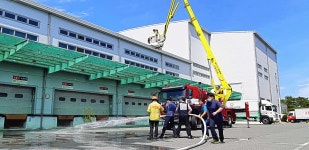 울산 북부소방서 송정119안전센터, 우편집중국 합동소방훈련