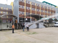 울산 동부소방서, 화암고등학교 합동소방훈련 실시