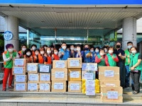 울산 남구 신정5동 자생단체, 추석맞이 취약계층 위문품 전달