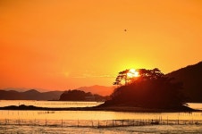 【렌즈속 이야기】 순천만 와온해변의 저녁노을