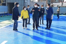울산 중구, 반구공영주차장 시설개선공사 현장 점검 실시