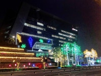 동서발전, 형형색색 조명으로 울산 종가로 밝힌다