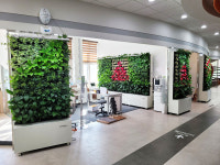 해운대구청 민원실에 실내정원이 생겼어요