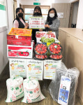한국전력공사 울산지사, 미혼모의집 물푸레 100만원 상당 후원물품 전달