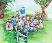 북구 문화쉼터 몽돌, 4월 전시