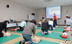 대한적십자사 울산광역시지사, 어린이 이용시설 종사자 대상 응급처치교육 개최