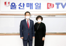 서동욱 남구청장 취임 인사차 본사 방문