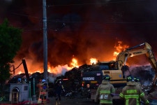 (종합) 울산 울주군 폐기물업체서 불…1명 병원이송