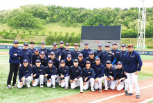 동원과학기술대학교 야구부 창단 첫 완봉승