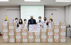 대한적십자사 나라온후원회 취약계층에 빨간마음상자 지원금 2,000만원 전달