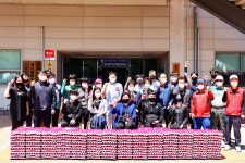 OK할인마트 삼남점 김명환 사장, 150만원 상당 계란 후원
