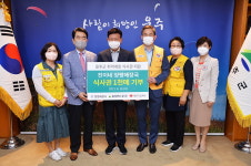 울산 양평해장국, 울주군지역 취약계층에 건강식 전달