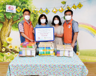한전 울산지사, 행복한교실 지역아동센터에 학습교재 전달