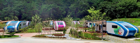 국내서 가장 큰 카라반 울산 중구 입화산 자연휴양림 숙박시설 오는 20일 개장