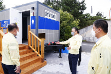 이동권 북구청장, 공중화장실 현장 점검