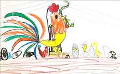 예술작품으로 엿보는 세 발달장애인 순수한 마음