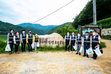 북구의회, 송정박상진호수공원에서 플로깅 활동