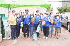 바르게살기 울산 울주군 범서읍위원회, 방역소독 봉사