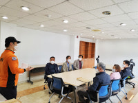 울산북부소방서 매곡119안전센터, 이·통장 간담회 실시