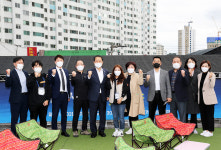 서동욱 남구청장 골목상권 활성화 스튜디오 체험