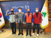 이선호 울산 울주군수, 삼협환경 공공연대노조 환담