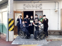 울산장애인자립생활협, 생활밀착형 편의시설 인증판 전달식