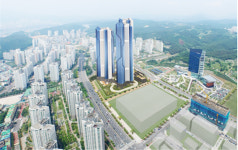 ㈜동원개발, 우정혁신도시에 울산 최고 66층 오피스텔 개발(종합)