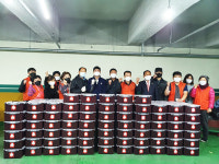 양산 덕계동 새마을협의회·부녀회·평산동 지역사회보장협의체, 사랑의 김장 담그기