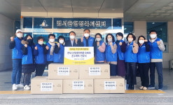 울산 울주군 범서읍 주민자치위원회, 이웃돕기 온수매트 기탁