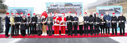 울산 북구, 송정박상진호수공원 제1주차장 준공