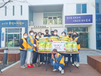 현대미포조선 노동조합, 북구 농소2동 적십자봉사회에 쌀 기부