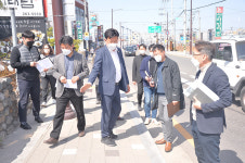 이선호 울주군수, 삼남읍 상평1리마을 민원 현장 점검
