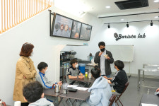 울산과학대, 남목중학교 특수학급 대상으로 바리스타 직업체험 실시