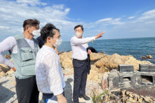 김종훈 동구청장, 주전 보밑항 현장방문