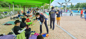 울산중부서, 야외 물놀이장 범죄예방활동 추진