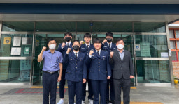 울산상업고등학교 해병대 부사관 5명 합격