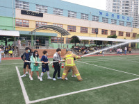 울산북부소방서, 농소초 대상 공공기관 합동소방훈련 실시