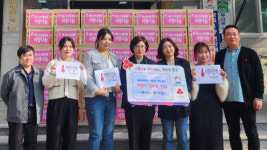 제니스병원·제니스여성의원, 동구 지역 불우이웃 지원 500만원 상당 물품 전달