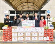 블랙벨트 인성태권도, 사랑의 이웃돕기 라면 1,250봉지 전달