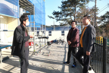 김종훈 동구청장, 경로당 화재안전 성능보강공사 현장확인