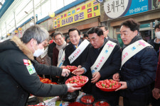 북구 호계공설시장 방문