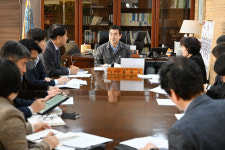 울산 중구, 주택재개발 등 현안 논의 간부회의