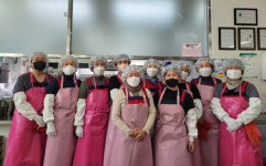 울산 남부소방서 무거지역대 여성의소대, 문수실버복지관 봉사