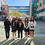 울산 함월고 롤러부, 회장배 인라인 스피드 대회 여고부 단체계주 3,000m 금메달 획득