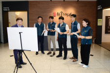 중구의회 행자위, 함월배드민턴장·외솔기념관 현장점검