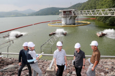 이영환 상수도사업본부장, 회야정수사업소 내 도수터널 등 시민재해 관리대상 시설 점검에 나서