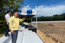 김종훈 울산 동구청장, 미포구장 정비공사 현장 점검