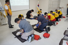 대한적십자사 봉사회 기업체지구협의회, 심폐소생술 교육